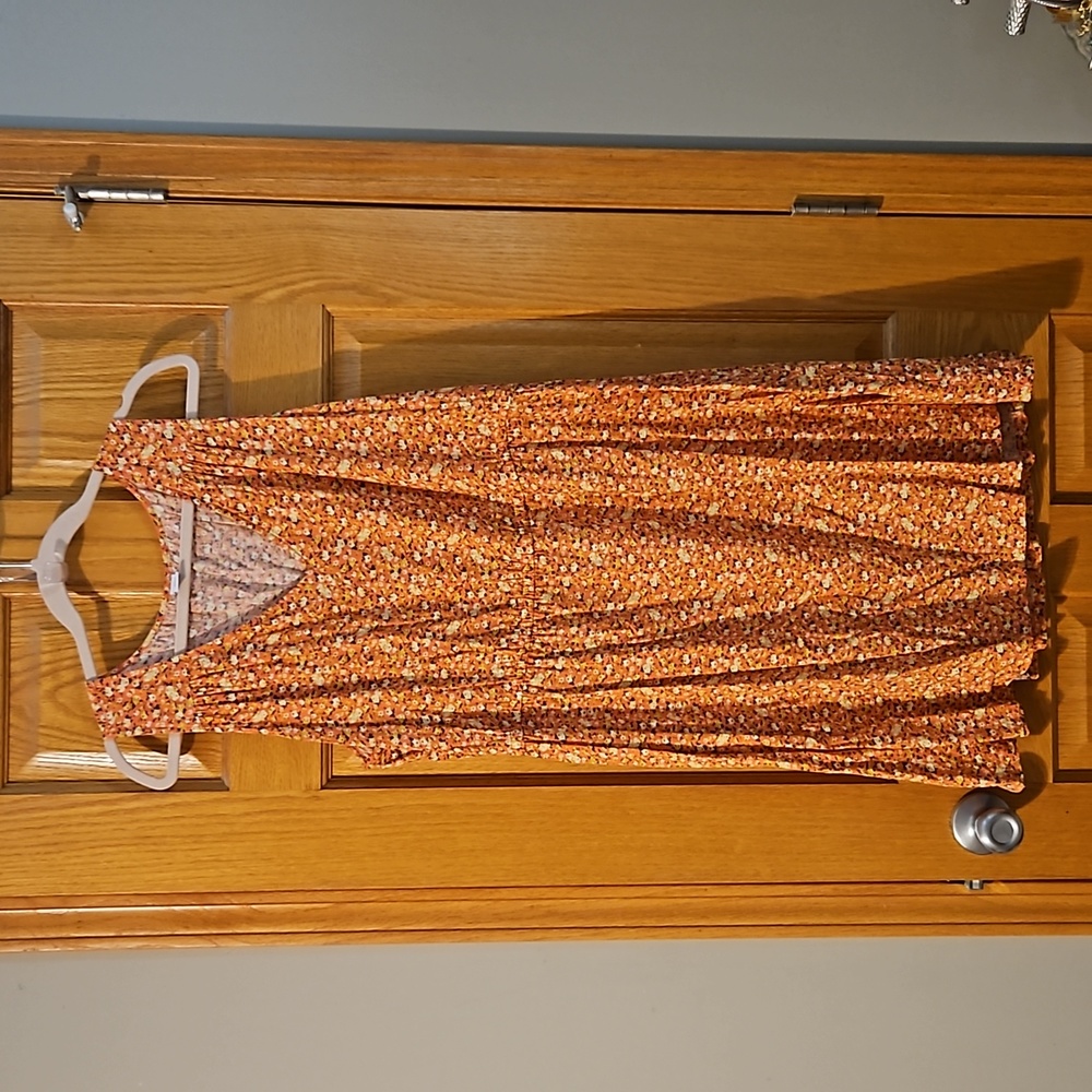 Sleeveless Ditsy Print Old Navy Dress